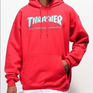 Thrasher Skate Mag Radical Red Pullover Hoodie